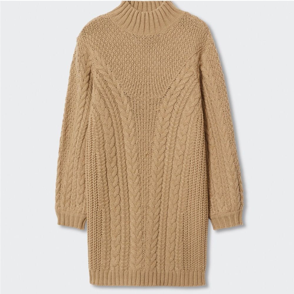 Mango Knitted Perkins Sweater Dress - Picture 7 of 12